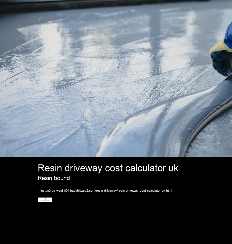 Resin driveway cost calculator uk